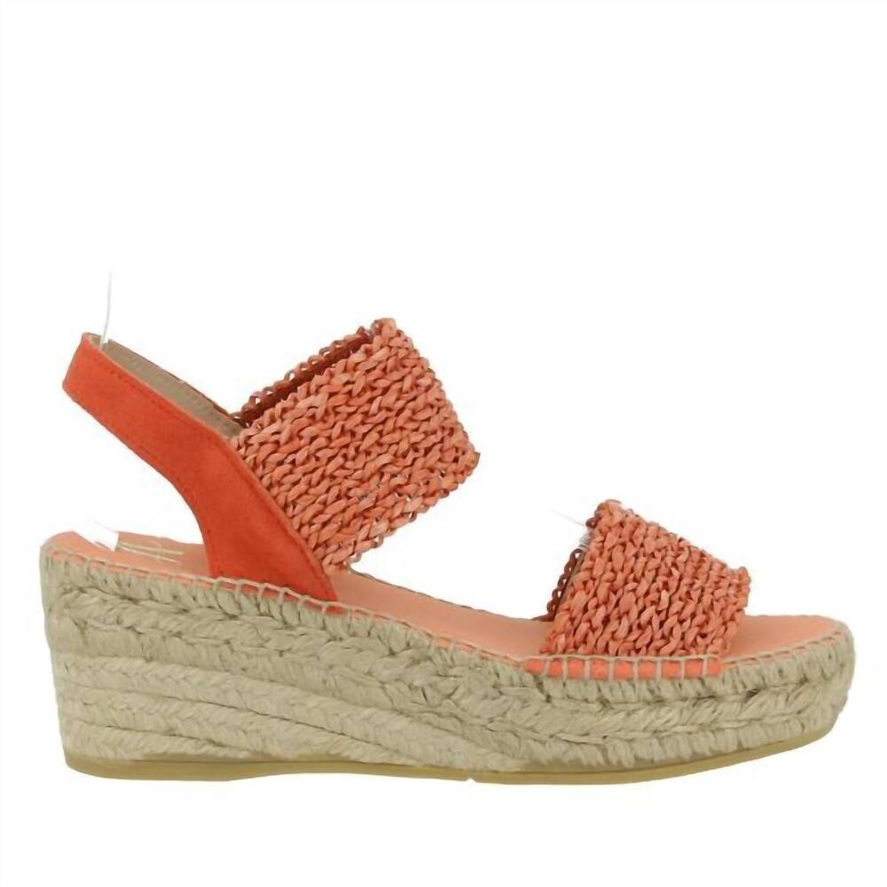 NEW JUNCAL AGUIRRE women's oman sandal in orange